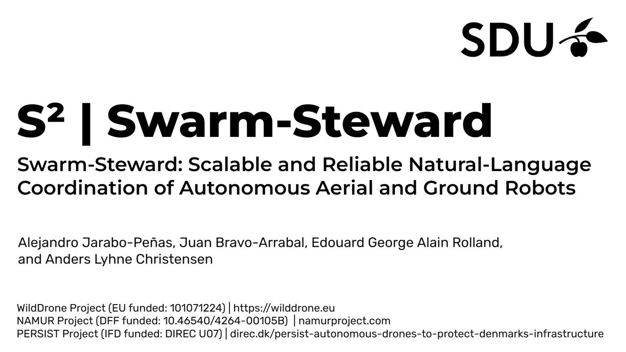 Swarm-Steward live flight demonstration video thumbnail